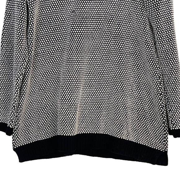 Charter Club Women's Plus Size Button-Trim Contrast-Accent Sweater Size 1X NWT - Picture 7 of 9